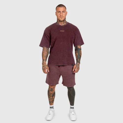 Pánská souprava Iron Aesthetics X Washed, burgundy