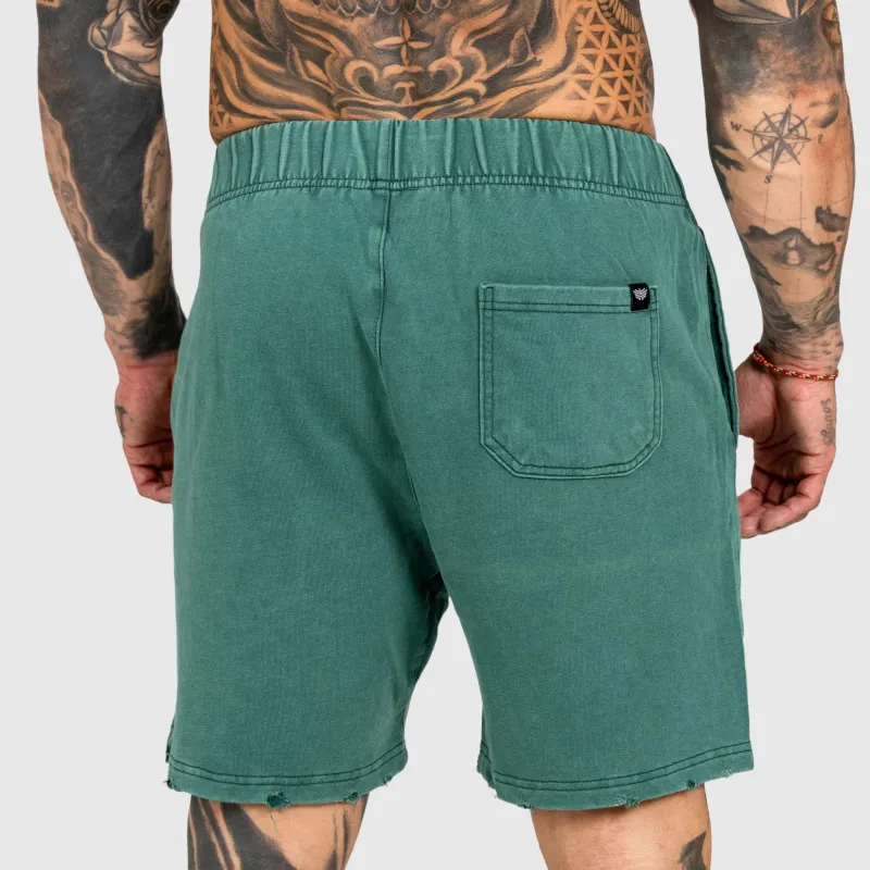 Pánské kraťasy Iron Aesthetics ASTHX, washed green-4