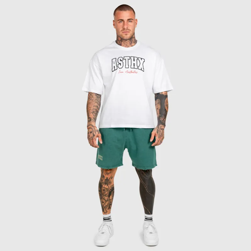 Pánské kraťasy Iron Aesthetics ASTHX, washed green-13