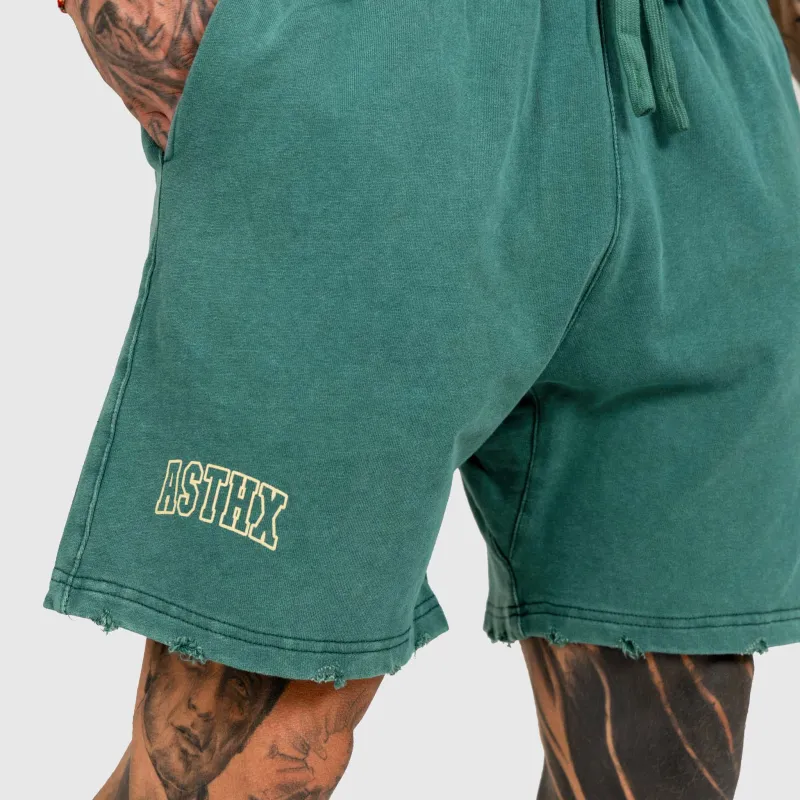 Pánské kraťasy Iron Aesthetics ASTHX, washed green-14