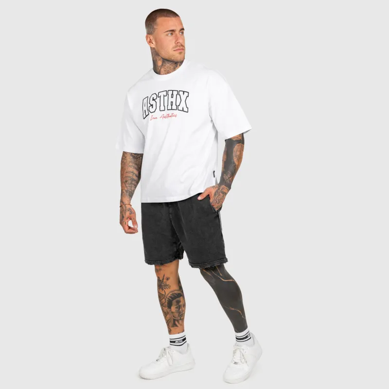 Pánské kraťasy Iron Aesthetics ASTHX, washed black-11