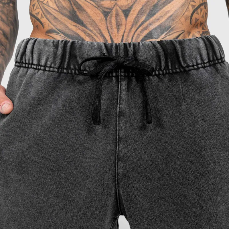 Pánské kraťasy Iron Aesthetics ASTHX, washed black-14