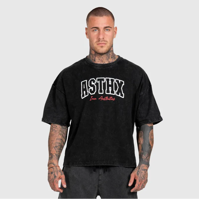 Pánská souprava Iron Aesthetics ASTHX, washed black-3