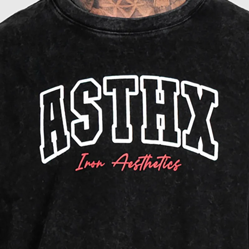 Pánská souprava Iron Aesthetics ASTHX, washed black-7