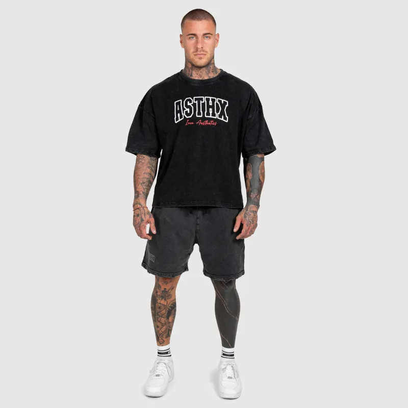 Pánská souprava Iron Aesthetics ASTHX, washed black-17