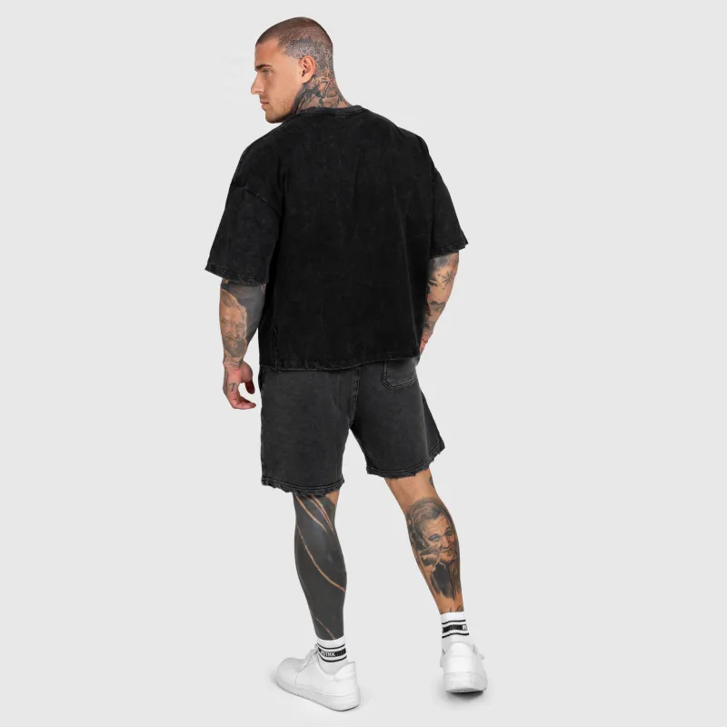 Pánská souprava Iron Aesthetics ASTHX, washed black-18