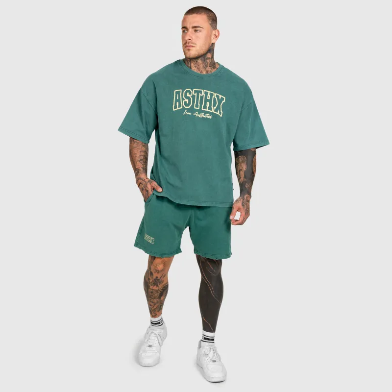 Pánská souprava Iron Aesthetics ASTHX, washed green-3