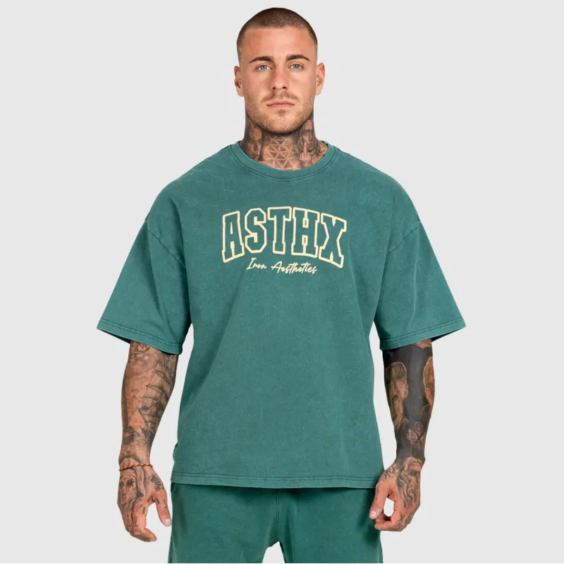 Pánská souprava Iron Aesthetics ASTHX, washed green-4