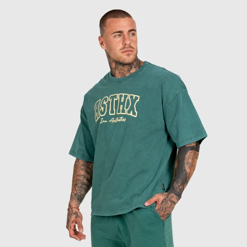 Pánská souprava Iron Aesthetics ASTHX, washed green-6