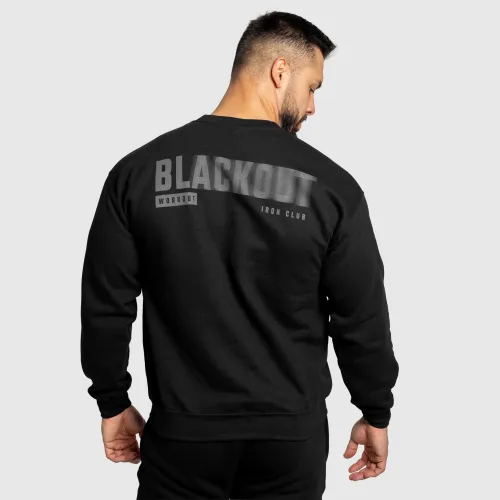 Pánská mikina Iron Aesthetics Blackout, černá