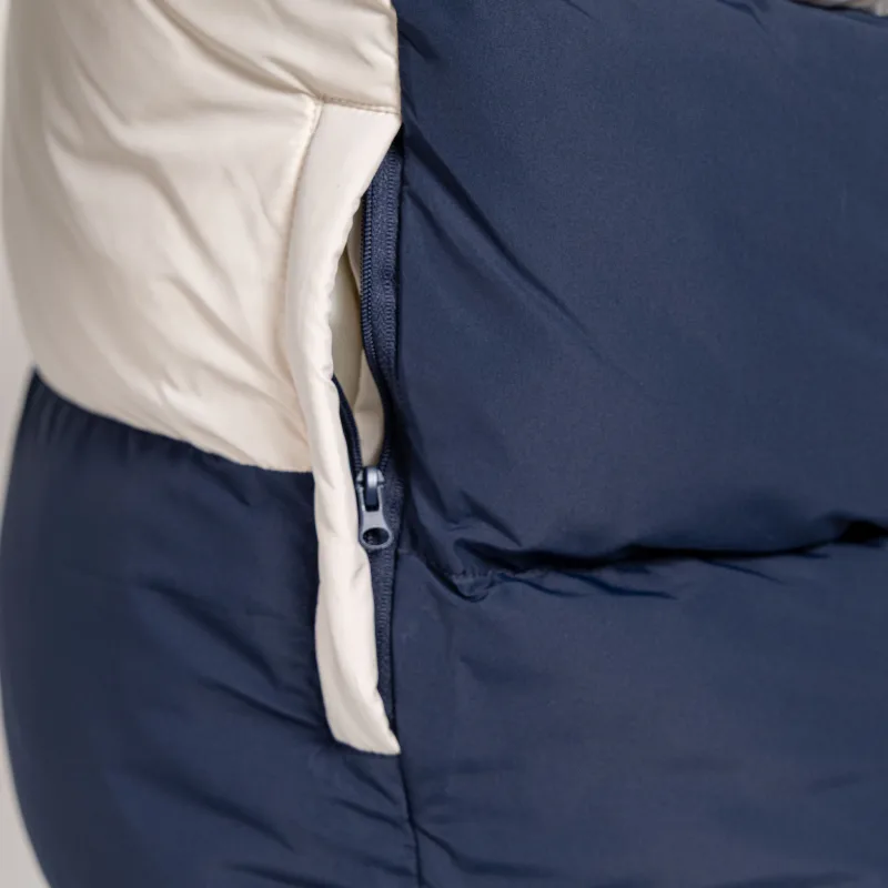 Pánská bunda Iron Aesthetics Block Puffer, navy-8