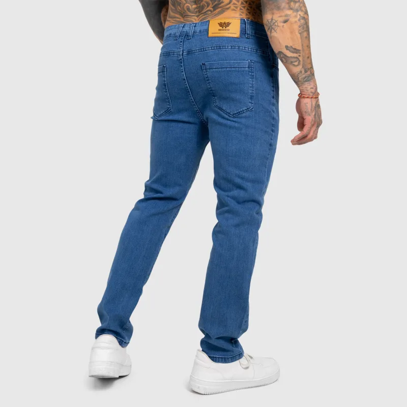 Pánský džínový set Iron Aesthetics Urban, tmavě modrý-18