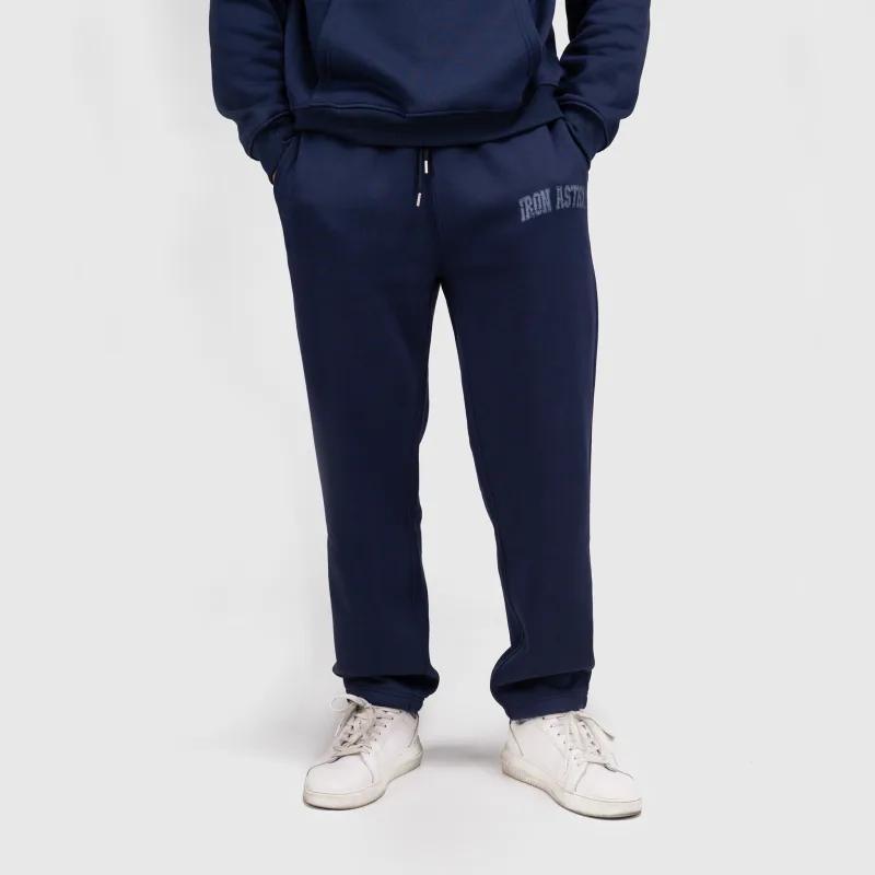 Pánské tepláky Iron Aesthetics X-Society, navy-1