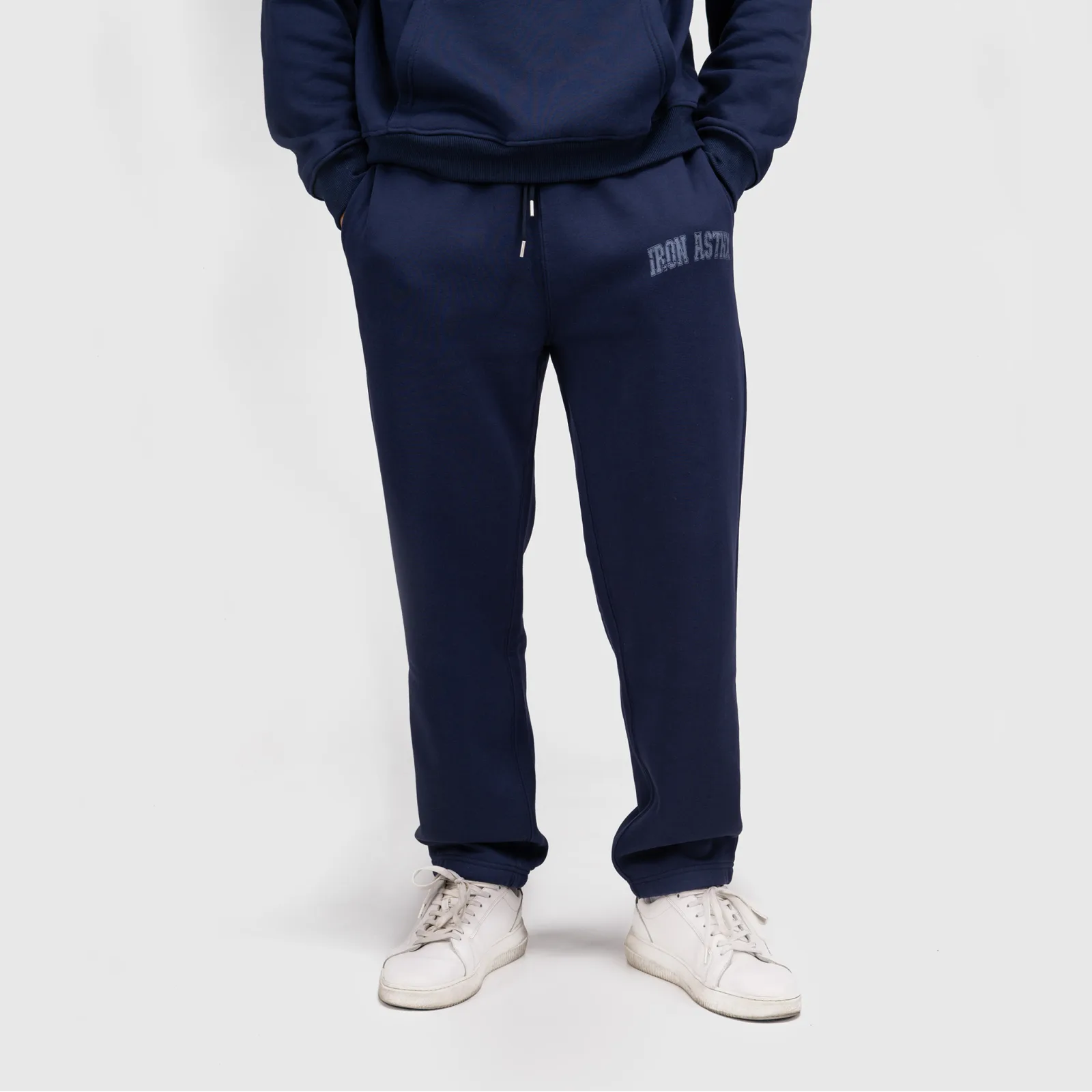 Pánské tepláky Iron Aesthetics X-Society, navy-1
