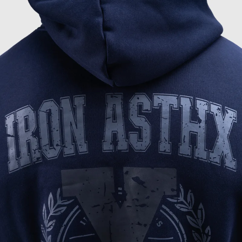 Pánská mikina Iron Aesthetics X-Society, navy-6