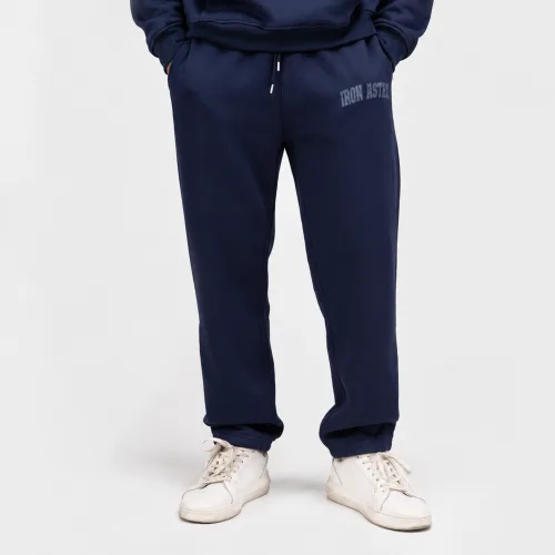 Pánské tepláky Iron Aesthetics X-Society, navy