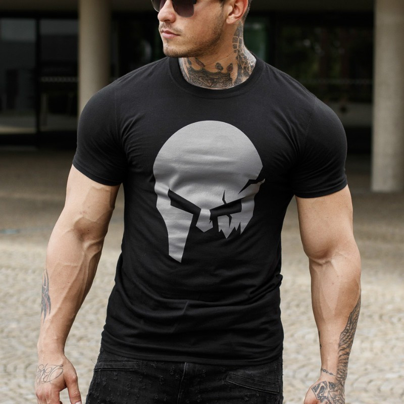 Ultrasoft tričko Iron Aesthetics Skull, B&G-3