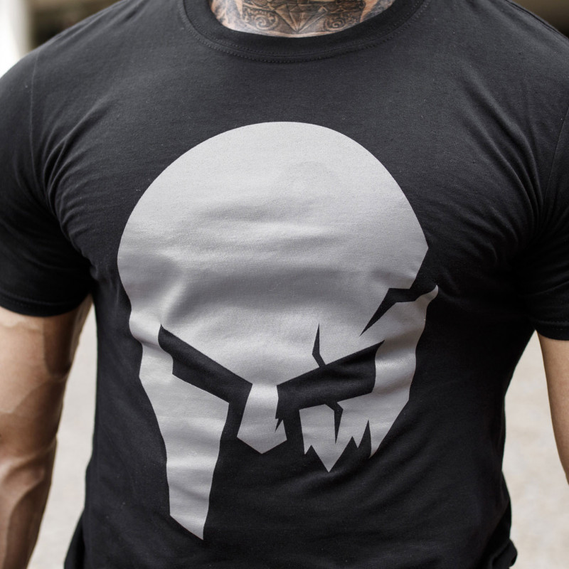 Ultrasoft tričko Iron Aesthetics Skull, B&G-2
