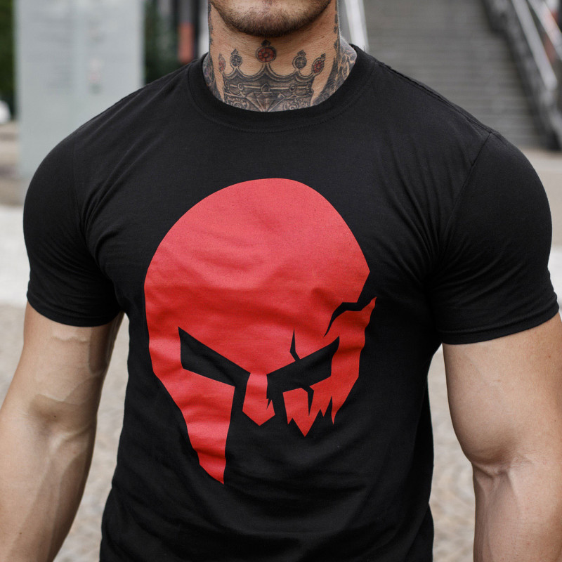 Ultrasoft tričko Iron Aesthetics Skull, B&R-2