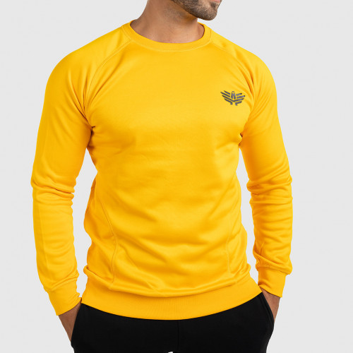 Pánský pulovr Iron Aesthetics Light Soft, žlutý