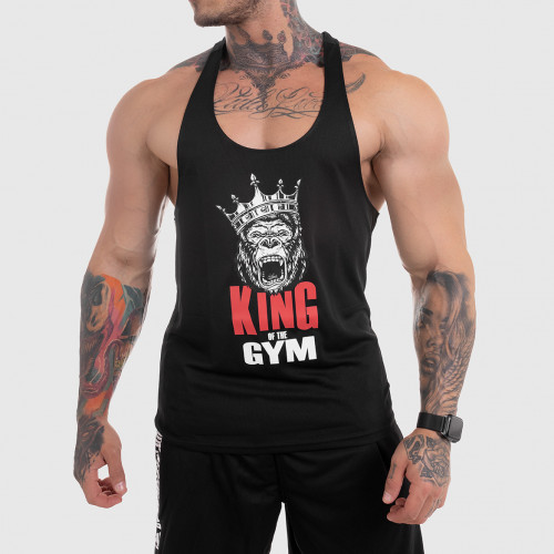 FUNKČNÍ TÍLKO King of the Gym, černé