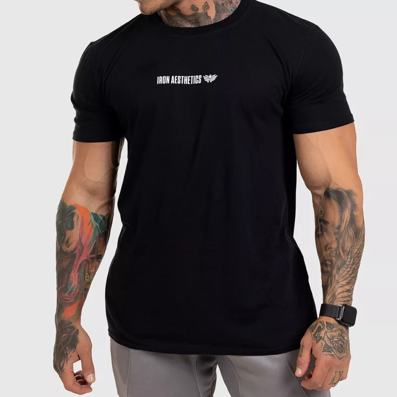 Ultrasoft tričko Iron Aesthetics STRONGMAN, černé-5