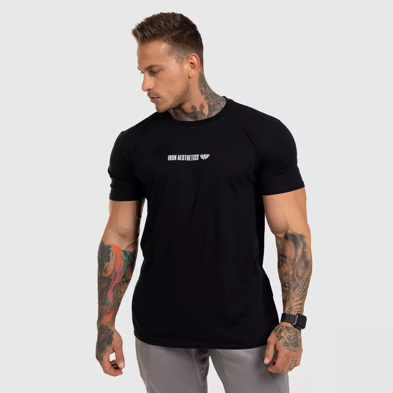 Ultrasoft tričko Iron Aesthetics STRONGMAN, černé-8