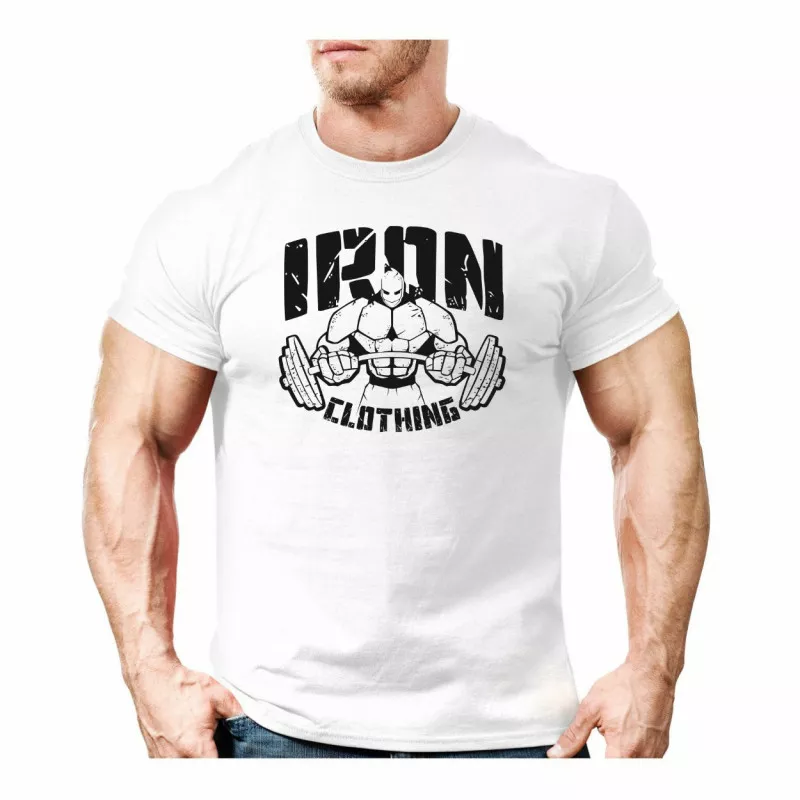 UltraSoft tričko IRON MAN, bílé-2