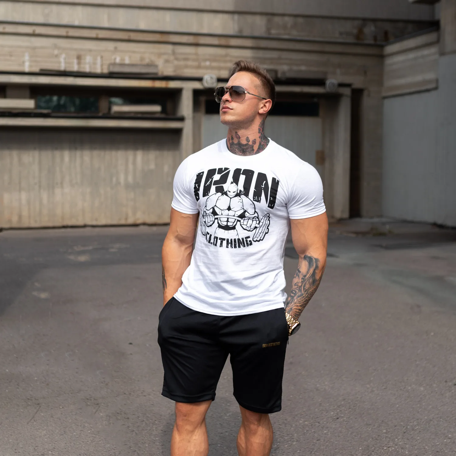 UltraSoft tričko IRON MAN, bílé-1