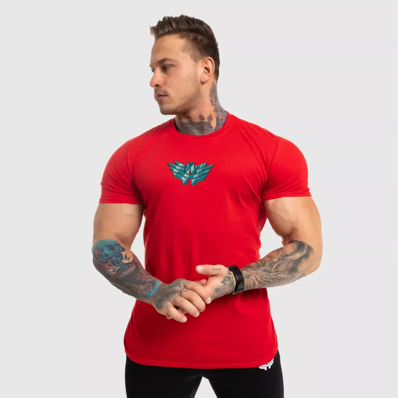 Ultrasoft tričko Iron Aesthetics FIST, červené-4