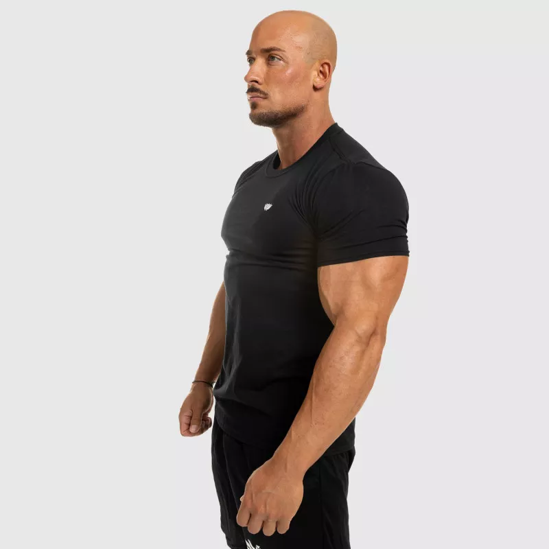 Pánské fitness tričko Iron Aesthetics Standard, černé-7