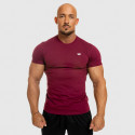 Pánske fitness tričko Iron Aesthetics Standard, bordové