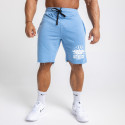 Pánske teplákové kraťasy Iron Aesthetics Force, svetlo modrá