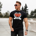 Pánske fitness tričko Iron Aesthetics Triumph, čierne