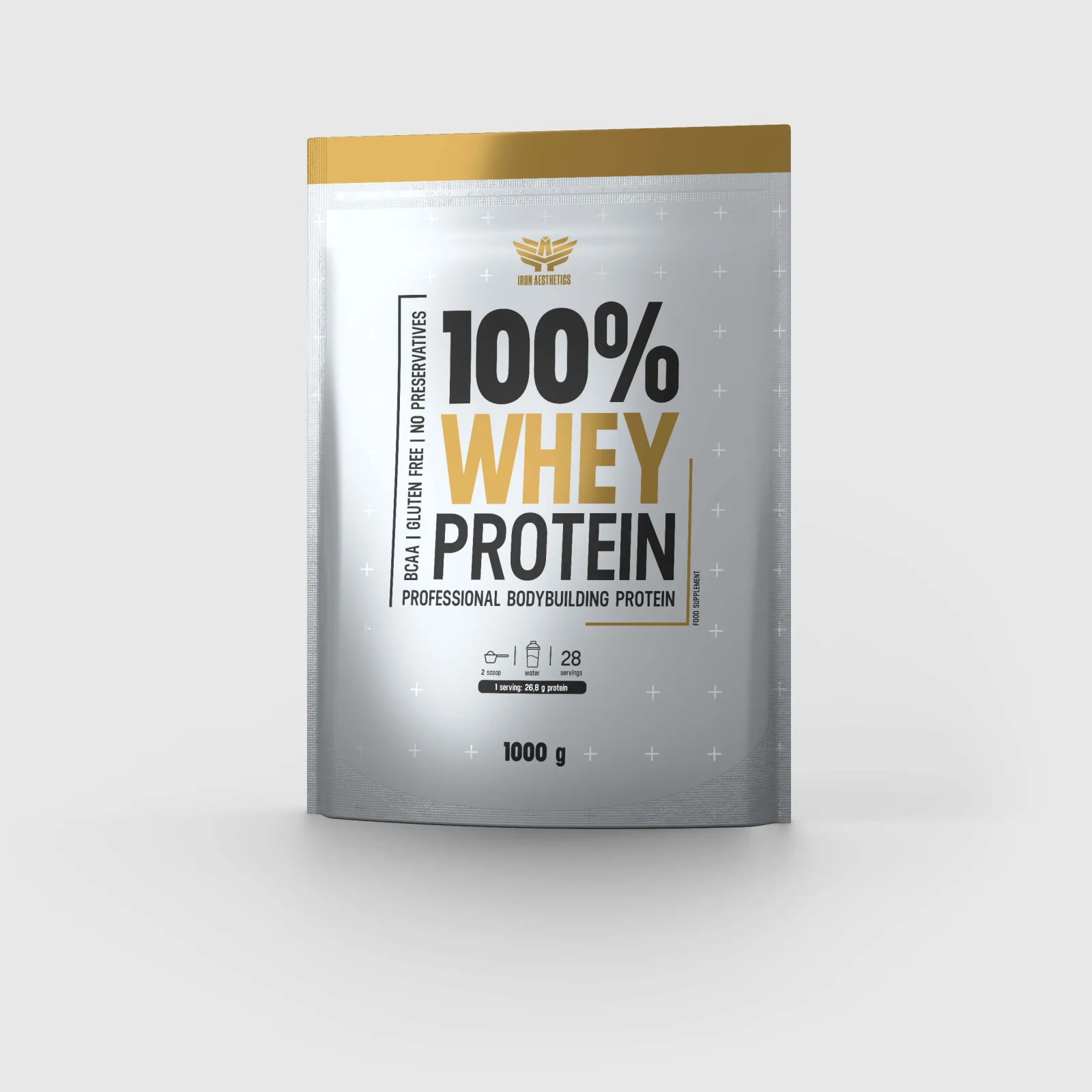 Protein 100% Whey 1000 g - Iron Aesthetics-1