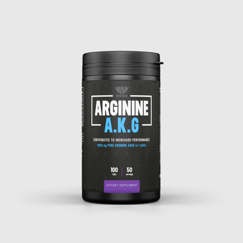 Arginin A.K.G. 100 tab - Iron Aesthetics-1