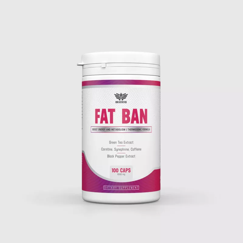 Spalovač tuků Fat Ban 100 kaps - Iron Aesthetics-1