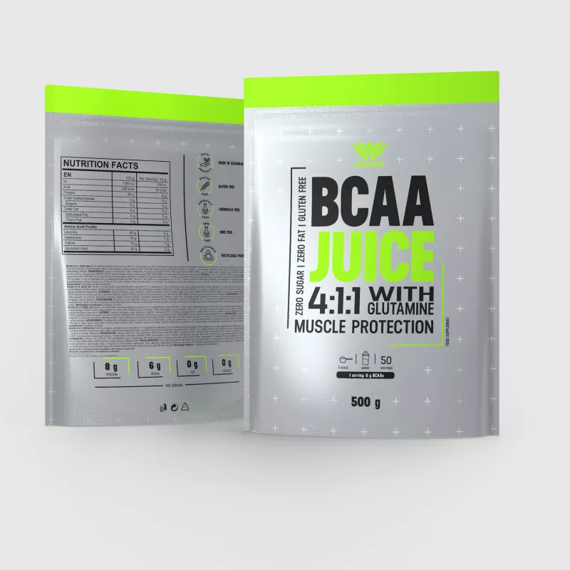 BCAA Juice 4:1:1 with Glutamine 500 g - Iron Aesthetics-4