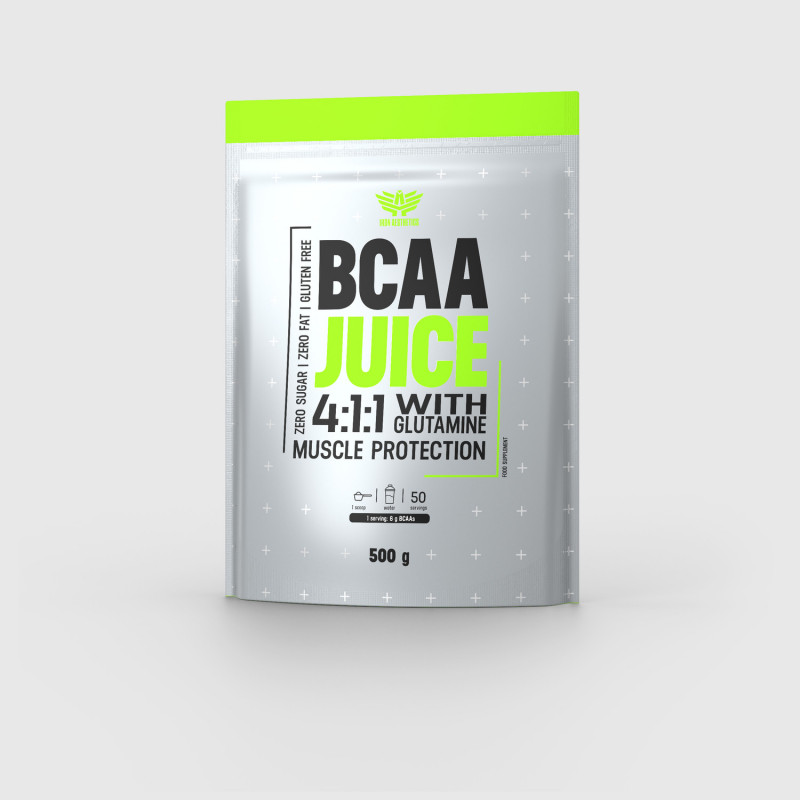 BCAA Juice 4:1:1 with Glutamine 500 g - Iron Aesthetics-1