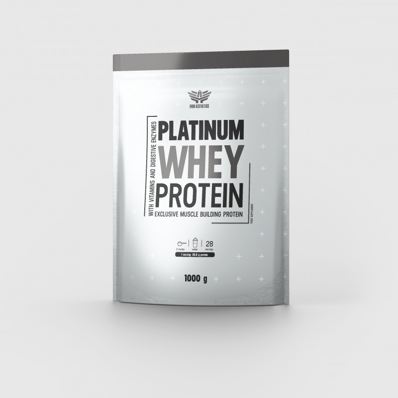 Protein Platinum Whey 1000 g - Iron Aesthetics-1