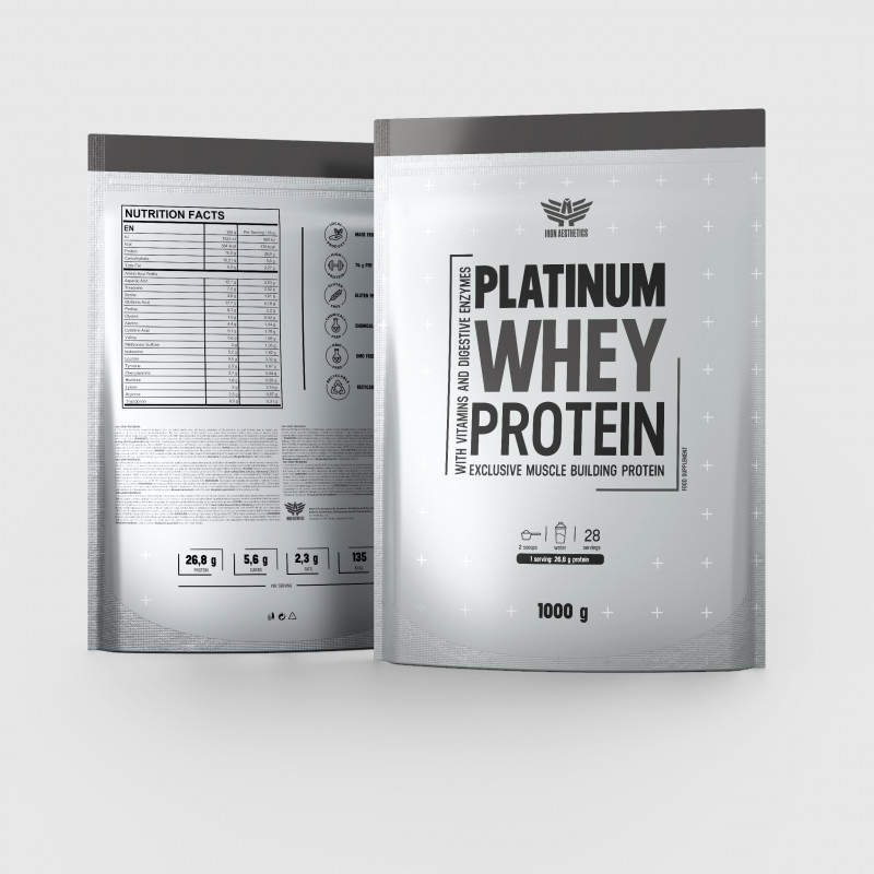 Protein Platinum Whey 1000 g - Iron Aesthetics-3