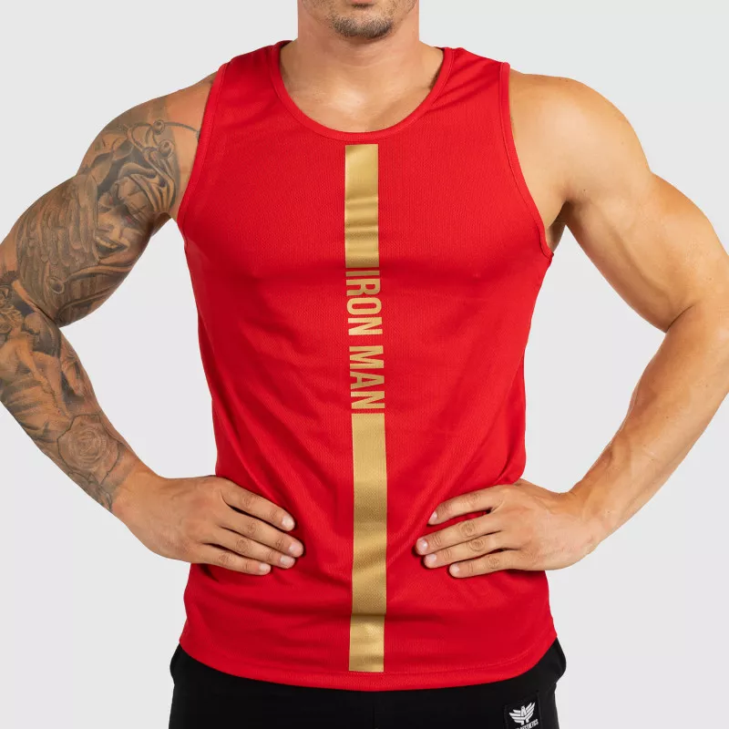 Pánské fitness TÍLKO Iron Aesthetics Iron Man, red&gold-1