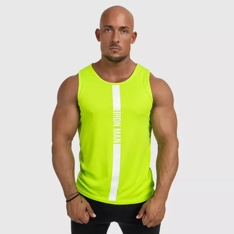 Pánské fitness TÍLKO Iron Aesthetics Iron Man, Neon Green-3