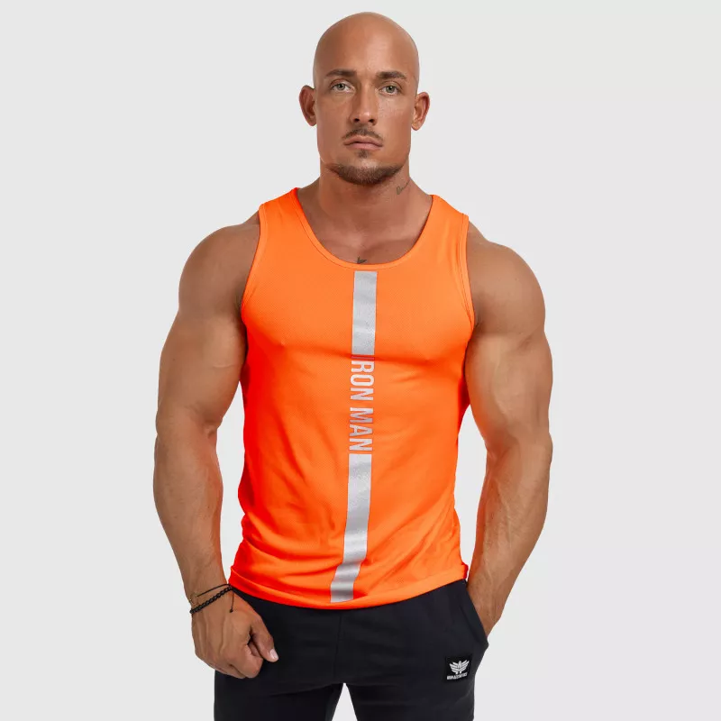 Pánské fitness TÍLKO Iron Aesthetics Iron Man, Neon Orange-3