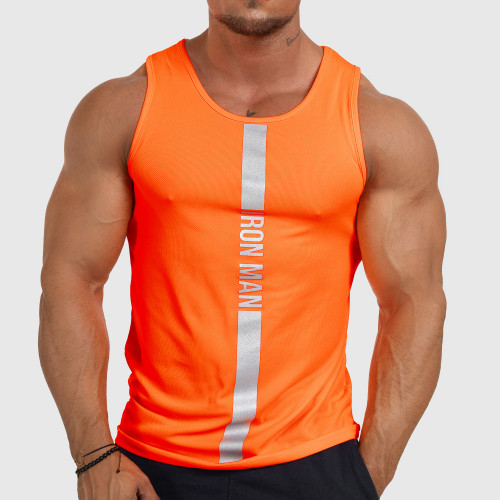 Pánské fitness TÍLKO Iron Aesthetics Iron Man, Neon Orange