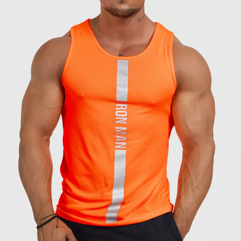 Pánské fitness TÍLKO Iron Aesthetics Iron Man, Neon Orange-1