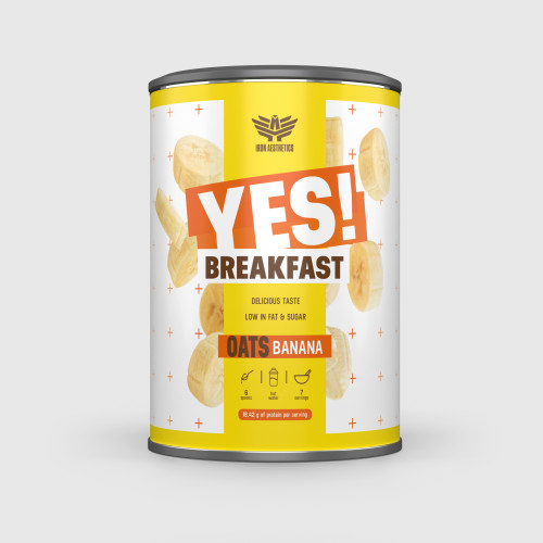 Proteinová kaše YES! Breakfast 500 g - Iron Aesthetics