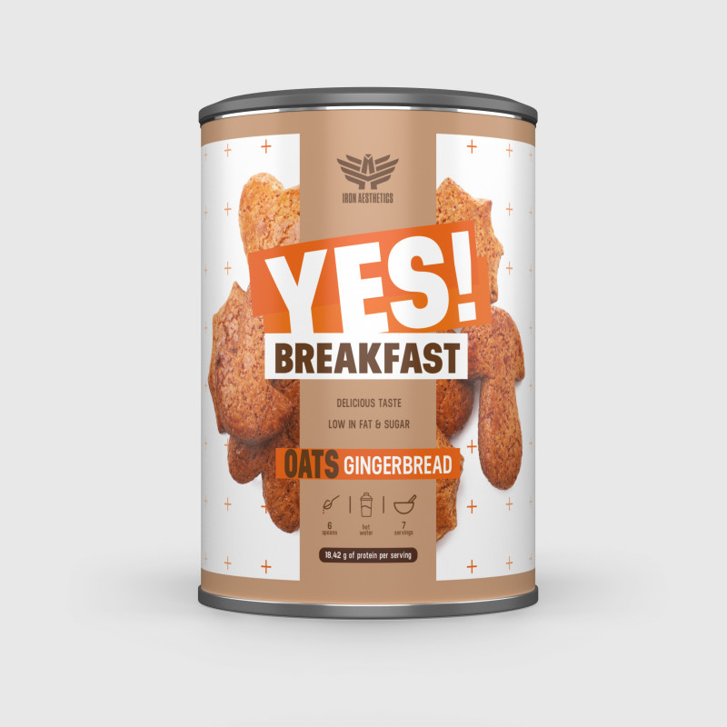 Proteinová kaše YES! Breakfast 500 g - Iron Aesthetics-5