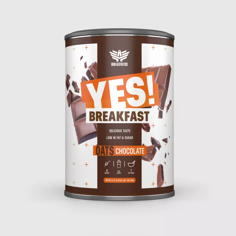 Proteinová kaše YES! Breakfast 500 g - Iron Aesthetics-1