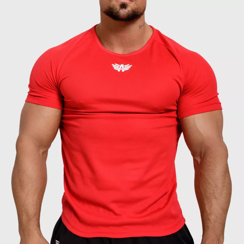 Pánské funkční tričko Iron Aesthetics Performance, červené-1